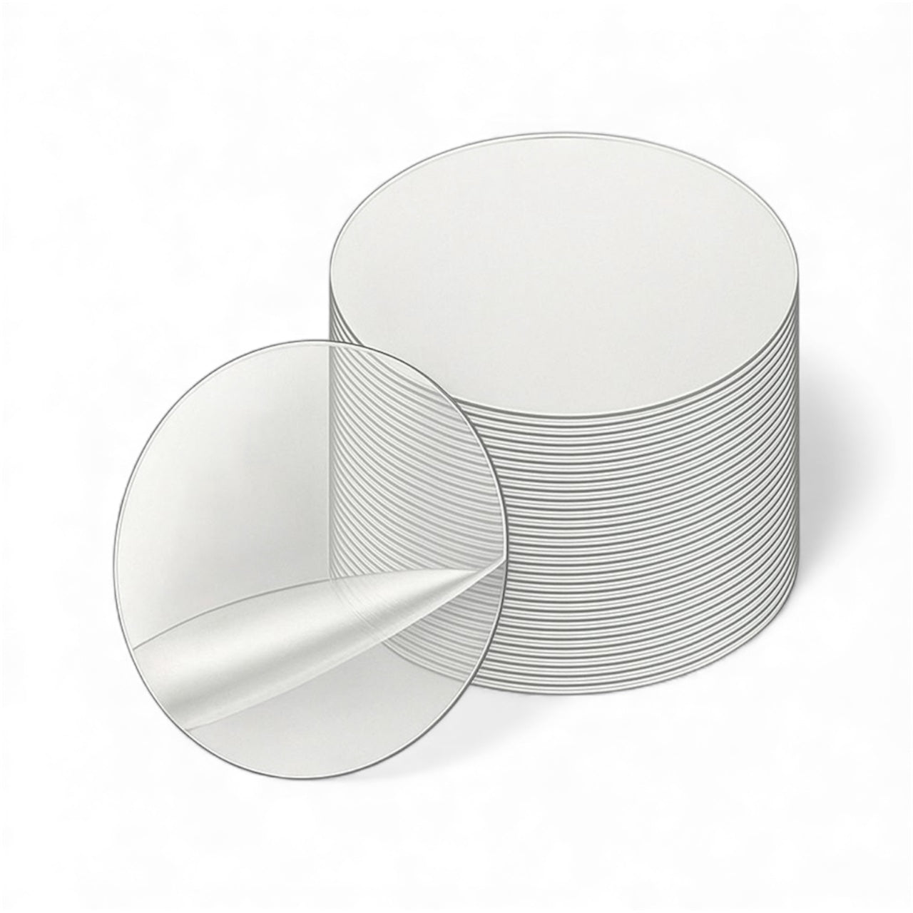 4Pcs Double-Sided Transparent Wall Stickers