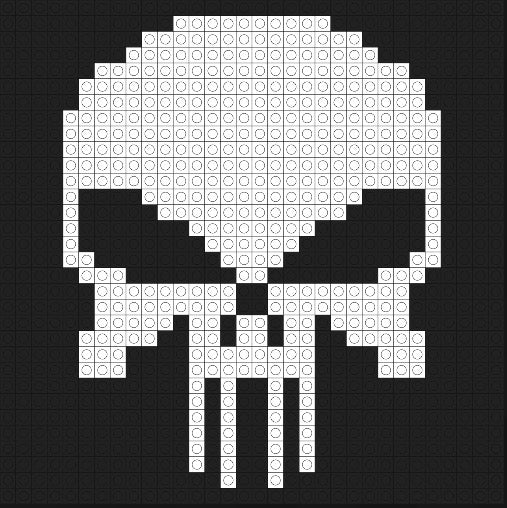 The punisher skull